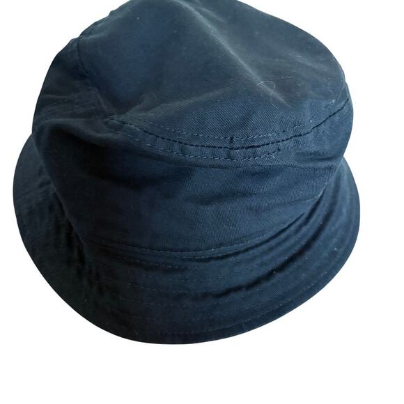 Psycho Bunny Bucket Hat Black Skull Bunny Logo Cotton Streetwear Size M - Picture 4 of 5